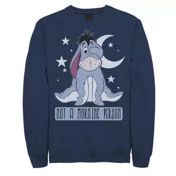Мужской свитшот Disney Winnie The Pooh Eeyore Not A Morning Person Licensed Character