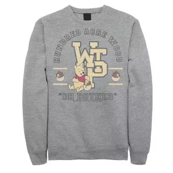Мужской свитшот Disney Winnie The Pooh Hundred Acre Wood Collegiate Licensed Character