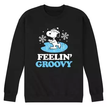 Мужской свитшот для фигурного катания Peanuts Feelin Groovy Licensed Character