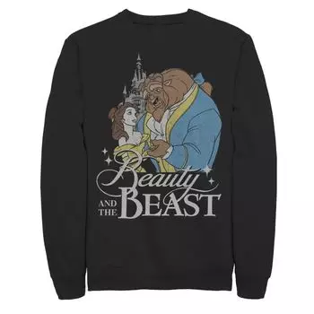 Мужской свитшот для танцев с винтажным логотипом Disney Beauty & The Beast Licensed Character