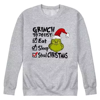 Мужской свитшот Dr. Seuss The Grinch To Do Licensed Character