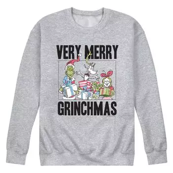 Мужской свитшот Dr. Suess The Grinch Grinchmas Licensed Character