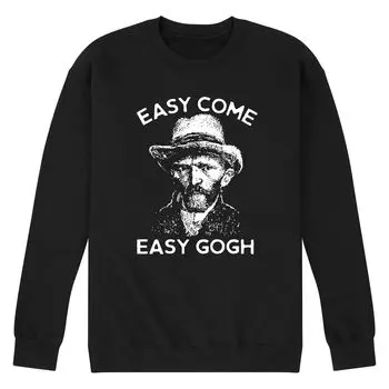 Мужской свитшот Easy Come Easy Gogh Licensed Character
