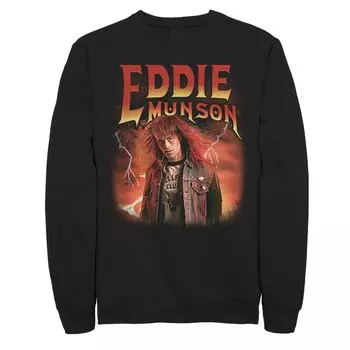 Мужской свитшот Eddie M Hellfire Club «Очень странные дела» Licensed Character