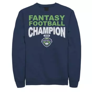 Мужской свитшот ESPN Fantasy Football Champion Word Stack Licensed Character