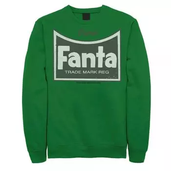 Мужской свитшот Fanta Vintage Bottle Label Licensed Character