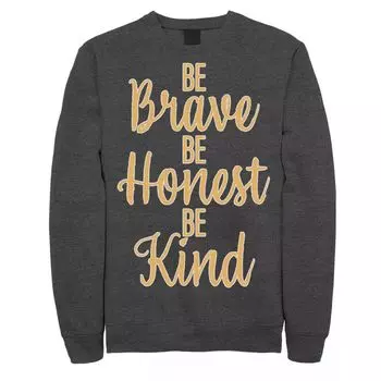 Мужской свитшот Fifth Sun Be Brave Be Honest Be Kind Licensed Character