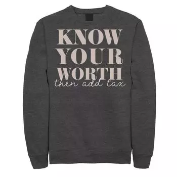 Мужской свитшот Fifth Sun Know Your Worth Bold Licensed Character