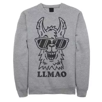 Мужской свитшот Fifth Sun Llmao Llama Line Art Licensed Character