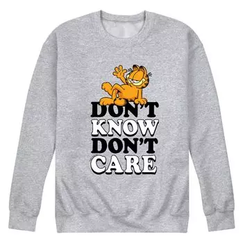 Мужской свитшот Garfield Don't Care Licensed Character