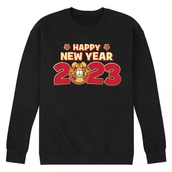 Мужской свитшот Garfield New Year 2023 Licensed Character