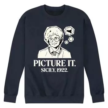 Мужской свитшот Golden Girls Picture Sicily Licensed Character