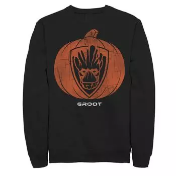 Мужской свитшот Guardians Groot Pumpkin Halloween Marvel