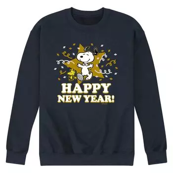 Мужской свитшот Happy New Year с арахисом Licensed Character