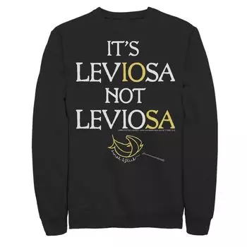 Мужской свитшот Harry Potter It’s Leviosa Not Leviosa