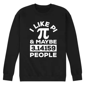 Мужской свитшот I Like Pi Licensed Character