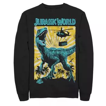 Мужской свитшот Jurassic World Fallen Kingdom Capture and Contain Licensed Character