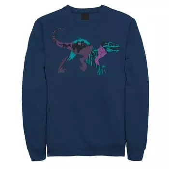 Мужской свитшот Jurassic World Raptor DNA Scene Fill Licensed Character