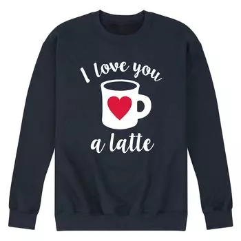 Мужской свитшот Love You A Latte Licensed Character