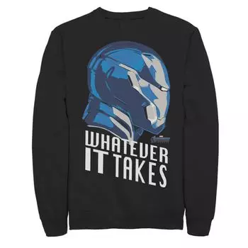 Мужской свитшот Marvel Avengers Endgame Iron Man «Во что бы то ни стало» Licensed Character