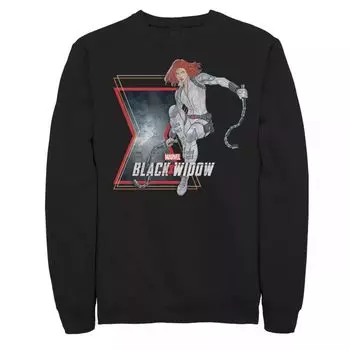 Мужской свитшот Marvel Black Widow Action Pose Licensed Character