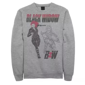 Мужской свитшот Marvel Black Widow Licensed Character
