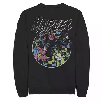 Мужской свитшот Marvel Grunge Marvel Licensed Character