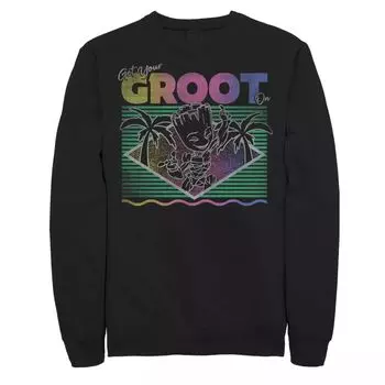 Мужской свитшот Marvel Guardians Of The Galaxy Get Your Groot On Licensed Character