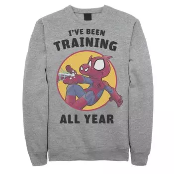 Мужской свитшот Marvel Spider-Ham I’ve Been Training All Year Licensed Character