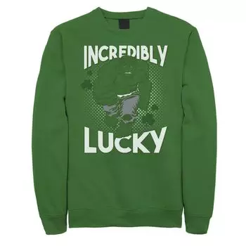 Мужской свитшот Marvel St. Patty's Hulk Incredible Lucky Licensed Character