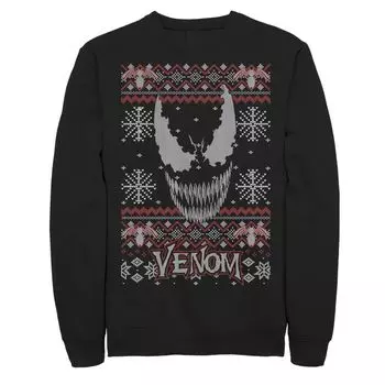 Мужской свитшот Marvel Venom Grin Ugly Christmas Licensed Character