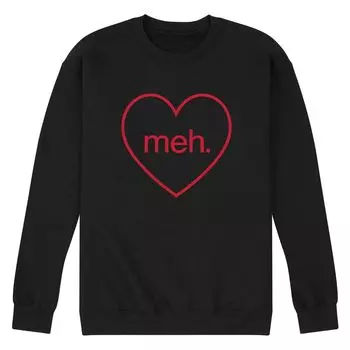 Мужской свитшот Meh Heart Licensed Character