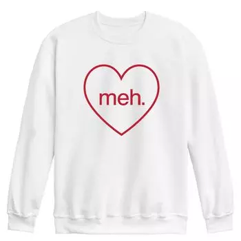 Мужской свитшот Meh Heart Licensed Character