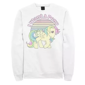 Мужской свитшот My Little Pony Skydancer I Want A Pony Licensed Character