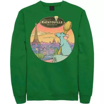 Мужской свитшот Over Look Paris Disney/Pixar Ratatouille Licensed Character