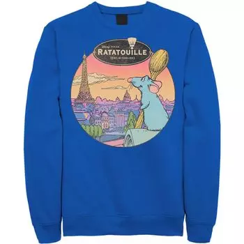 Мужской свитшот Over Look Paris Disney/Pixar Ratatouille Licensed Character