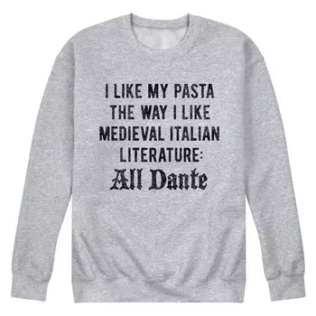 Мужской свитшот Pasta All Dante Licensed Character