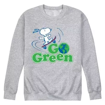 Мужской свитшот Peanuts Go Green Licensed Character
