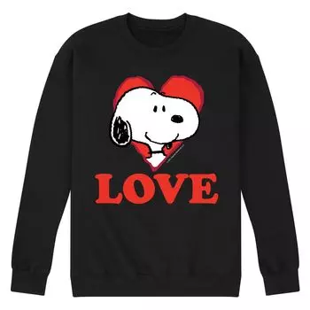 Мужской свитшот Peanuts Love Snoopy Licensed Character
