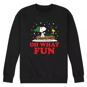 Мужской свитшот Peanuts Oh What Fun Licensed Character
