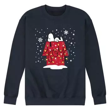 Мужской свитшот Peanuts Snoopy Snowing Licensed Character
