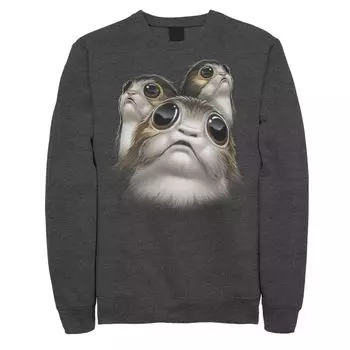 Мужской свитшот Porgs «Звездные войны. Эпизод 8» Licensed Character