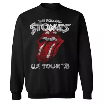 Мужской свитшот Rolling Stones US Tour 78 Licensed Character