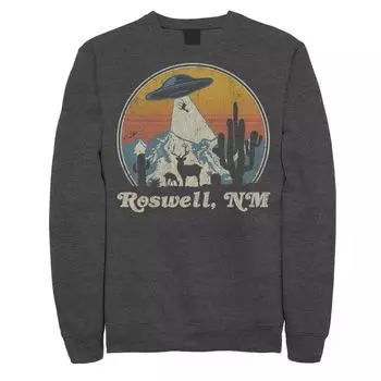 Мужской свитшот Roswell New Mexico Alien Abduction Licensed Character