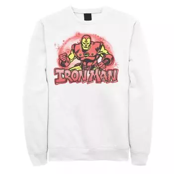 Мужской свитшот с аэрографией Marvel Iron Man Licensed Character