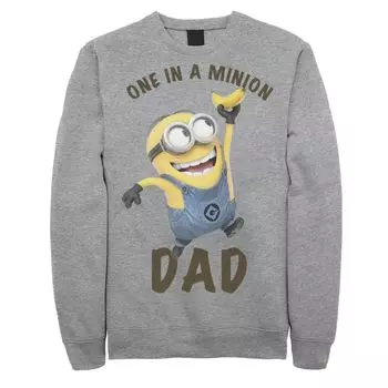 Мужской свитшот с бананом Despicable Me Minions 'Tis The Season To Be Jolly Licensed Character