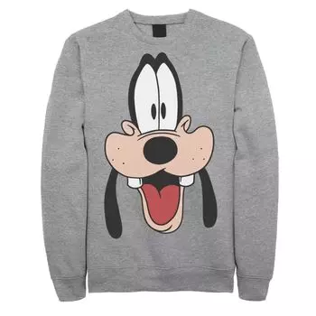 Мужской свитшот с большим лицом Disney A Goofy Movie Goofy Licensed Character