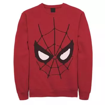 Мужской свитшот с большим лицом Marvel Spider-Man Licensed Character