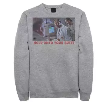 Мужской свитшот с фотографией Doctor Ray Arnold Hold Onto Your Butts Jurassic Park