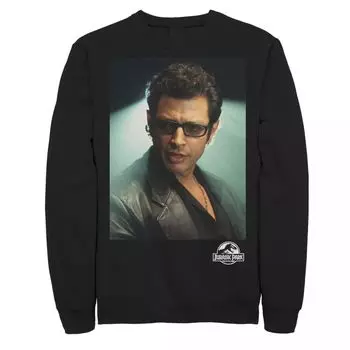 Мужской свитшот с фотографией «Парк Юрского периода» Ian Malcolm Head Shot Photo Licensed Character